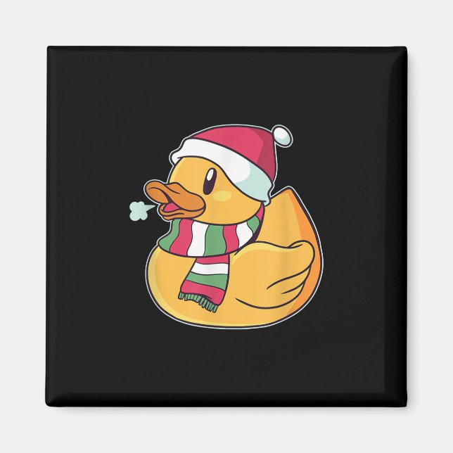 Niedlich Dub Duck Christmas Magnet (Vorne)