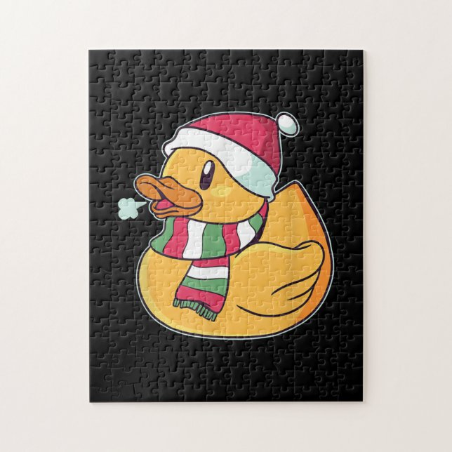 Niedlich Dub Duck Christmas Puzzle (Vertikal)