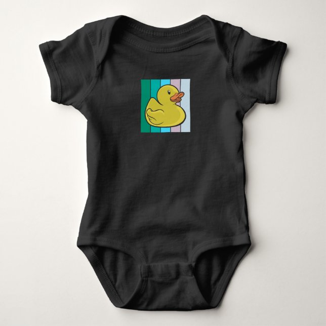 Niedlich Duck Baby Strampler (Vorderseite)