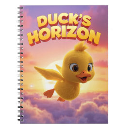 Niedlich Duck Back to School Notebook 🐥 | Spaß Ki Notizblock