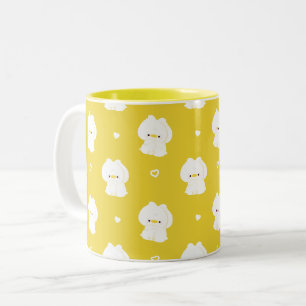 Niedlich Duck Couple Zweifarbige Tasse