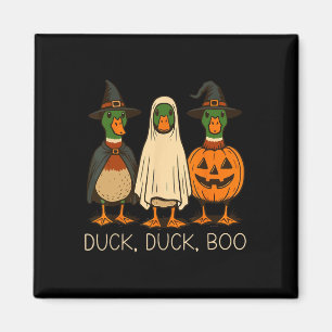 Niedlich Duck Duck Boo Funny Spooky Gänsehaut Hall Magnet