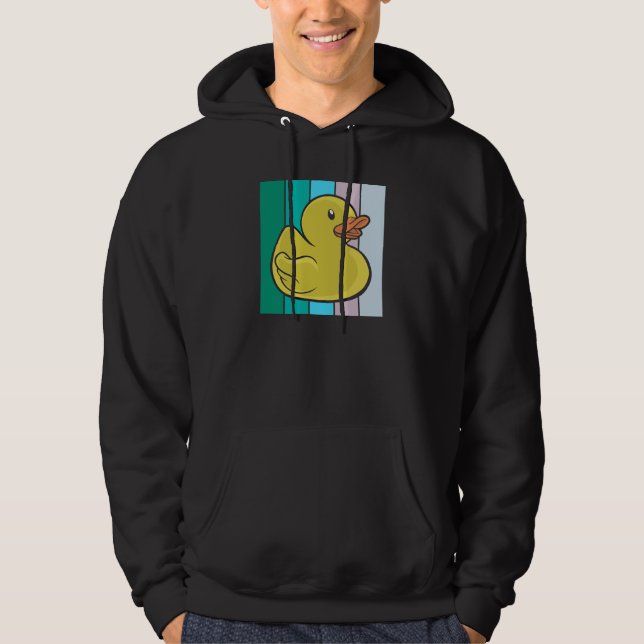 Niedlich Duck Hoodie (Vorderseite)