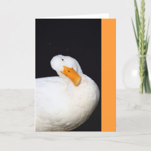 Niedlich Duck Karte
