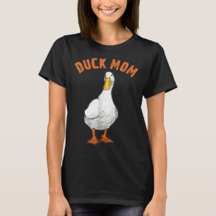 Niedlich Duck Mama Lover Illustration Gift Duck Ow T-Shirt