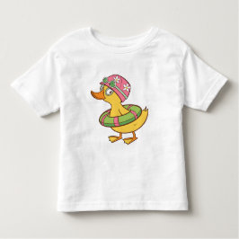 Niedlich Duckling Cartoon - Kinder Sommer T - Shir Kleinkind T-shirt