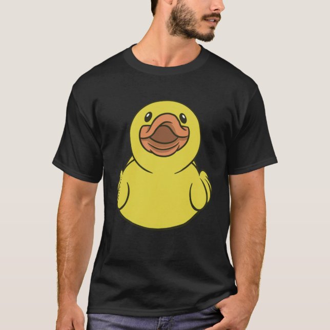 Niedlich Ducklings Rubber Duck T-Shirt (Vorderseite)