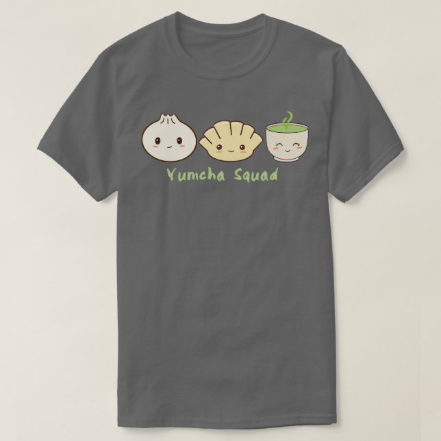 Niedlich Dumplings Yumcha Squad  T-Shirt (Design vorne)