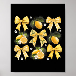 Niedlich Easy Peasy Bow Lemon Squeezy Hallo Sommer Poster
