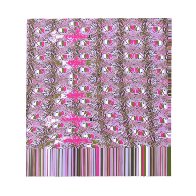 Niedlich Edgy Hakuna Matata Beautiful People Afric Notizblock (Vorderseite)