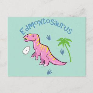 Niedlich Edmontosaurus Postkarte
