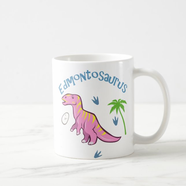 Niedlich Edmontosaurus Tasse (Rechts)