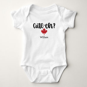 Niedlich-eh Kanadisch Lustig Baby Strampler
