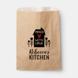 Niedlich, einfach mit Liebe Kraft Geschenktütchen