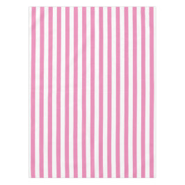 Niedlich, einfach rosa und weiß gestrichen tischdecke