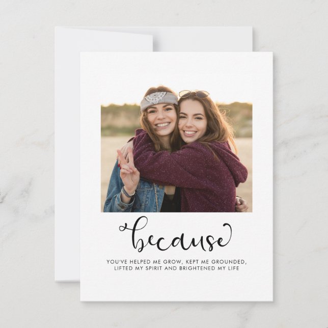 Niedlich einfach wirst du mein Foto sein (Vorderseite)