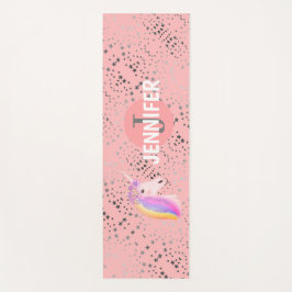 Niedlich Einhorn Rosa Pink Fantasy Stars Personali Yogamatte