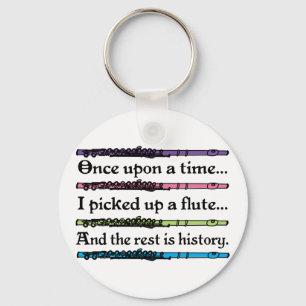 Niedlich einmal auf Zeitflur Schlüsselanhänger