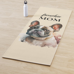 Niedlich Elegante Frenchie Mama Fitness Yogamatte