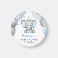 Niedlich Elephant Boy Balloons Babydusche