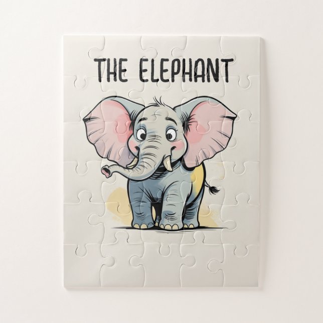 NIEDLICH ELEPHANT PUZZLE (Vertikal)