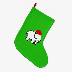 Niedlich Elephant Strumpf Happy Holiday Zuhause Jo Großer Weihnachtsstrumpf