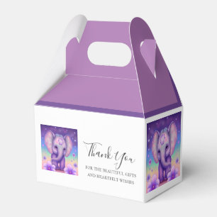 Niedlich Elephant vielen Dank Geschenkschachtel