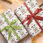 Niedlich Elf HAT EIN HOLLY JOLLY CHRISTMAS Geschenkpapier<br><div class="desc">Wrap deine Weihnachtsgeschenke mit diesem lustigen und skurrilen Weihnachtsgeschenk-Geschenk-Wrap mit einem Elfthema und der festlichen typografischen Design HABEN A HOLLY JOLLY CHRISTMAS mit niedlichen Elfbeinen in rot und grün vor einem weißen Hintergrund. HILFE: Kontaktieren Sie den Designer per Zazzle Chat oder makeitaboutyoustore@gmail.com , wenn Sie dieses Design modifizieren möchten, ein...</div>