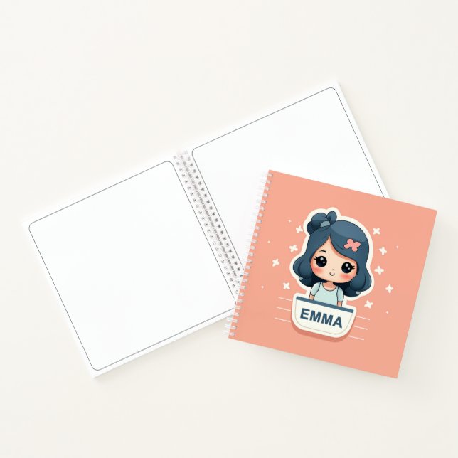 Niedlich-Emma-Notizbuch Notizbuch (Innenseite)