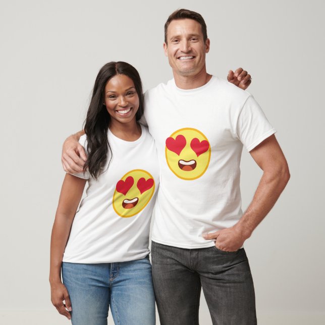 Niedlich Emoji T-Shirt (Unisex)