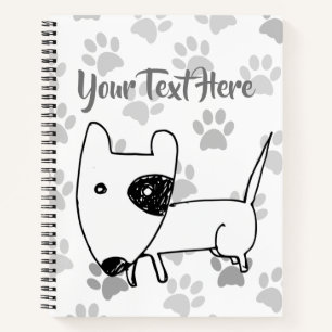 Niedlich English Bull Terrier Notizbuch