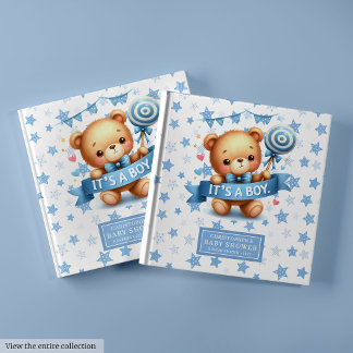 Niedlich Es ist ein Baby Shower Gästebuch zum Sign