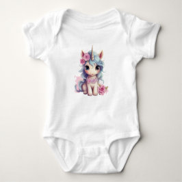 Niedlich Fairy Baby Unicorn Sparkling Fantasy Baby Strampler