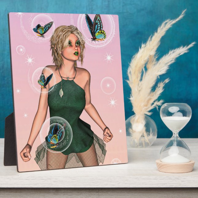 Niedlich Fairy Fotoplatte (Seite)
