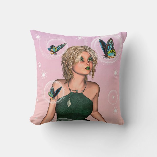 Niedlich Fairy Kissen (Vorderseite)
