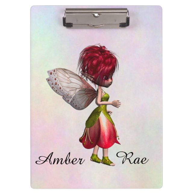 Niedlich Fairy Klemmbrett (Vorderseite)