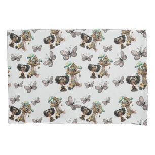 Niedlich Fairy Magical Woodland Butterfly Kissenbezug