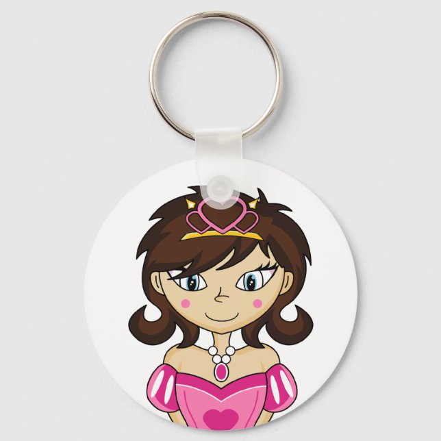 Niedlich Fairy Princess Schlüsselanhänger (Vorderseite)