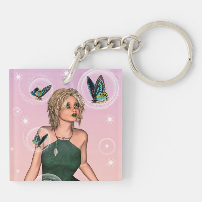 Niedlich Fairy Schlüsselanhänger (Rückseite)