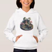 Niedlich Fantasy 3D Landscape Kid's Pullover Hoodi
