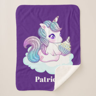 Niedlich Fantasy Unicorn Name Sherpadecke