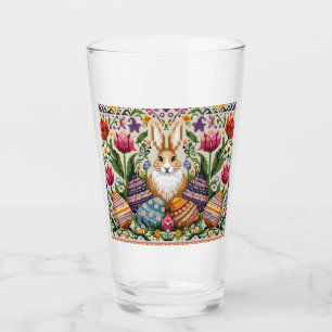 Niedlich/farbenfroh Frühjahr/Ostermesse Glas