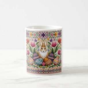 Niedlich/farbenfroh Frühjahr/Ostermesse Kaffeetasse