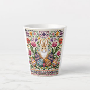 Niedlich/farbenfroh Frühjahr/Ostermesse Milchtasse