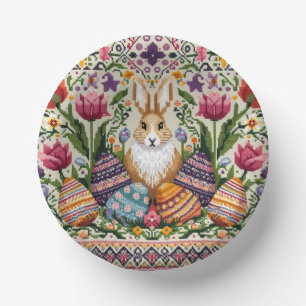 Niedlich/farbenfroh Frühjahr/Ostermesse Pappteller