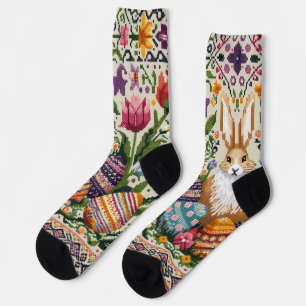 Niedlich/farbenfroh Frühjahr/Ostermesse Socken