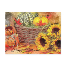 Niedlich, farbenfroh, pumkin, Halloween