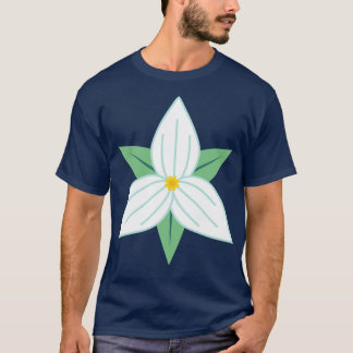 Niedlich-farbiges Trillium T-Shirt