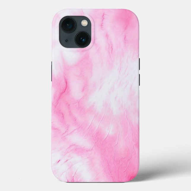 Niedlich Fashion Pink Gefärbte Krawatte Case-Mate iPhone Hülle (Rückseite)