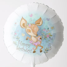 Niedlich Fawn Happy Birthday